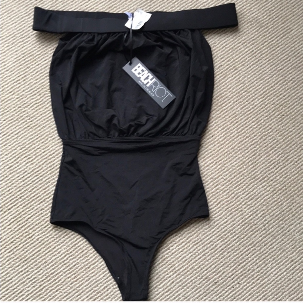 Beach riot op swimsuit